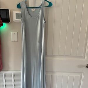 Wonderly Light Blue Maxi Dress